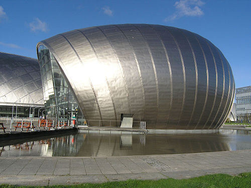 Le centre des Sciences de Glasgow, Écosse