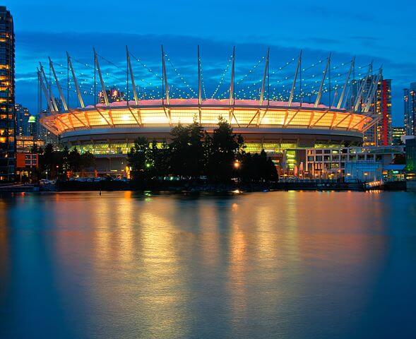 Le BC Place Stadium comme stade de la Coupe du monde 2026 à Vancouver, Canada