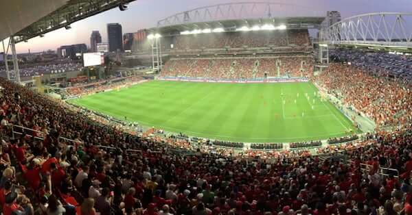 Le BMO Field de Toronto comme stade de la Coupe du monde 2026 au Canada